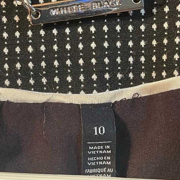 White House Black Market houndstooth blazer - Picture 3 of 8